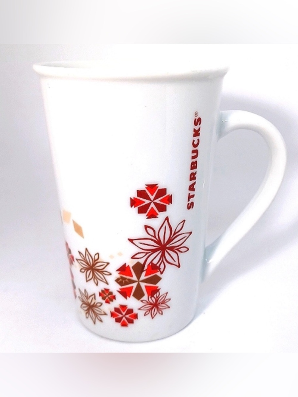 Starbucks Coffee Mug Cup
Christmas Holiday 12 oz 354 ml
Red Snowflakes